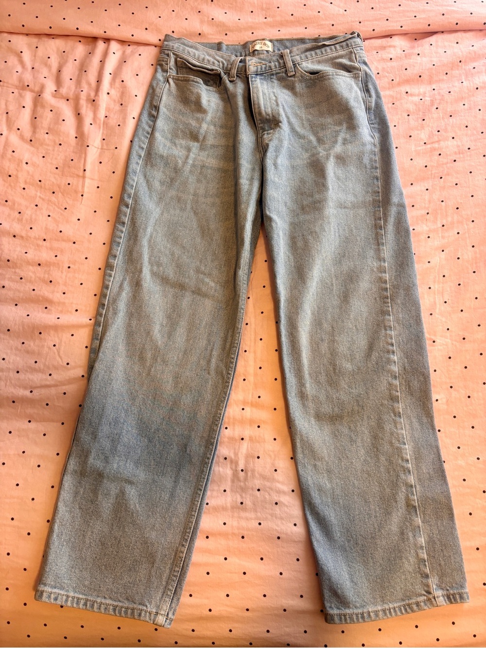 Women's Straight-Leg Jeans in Light Blue — Classic Casual Fit